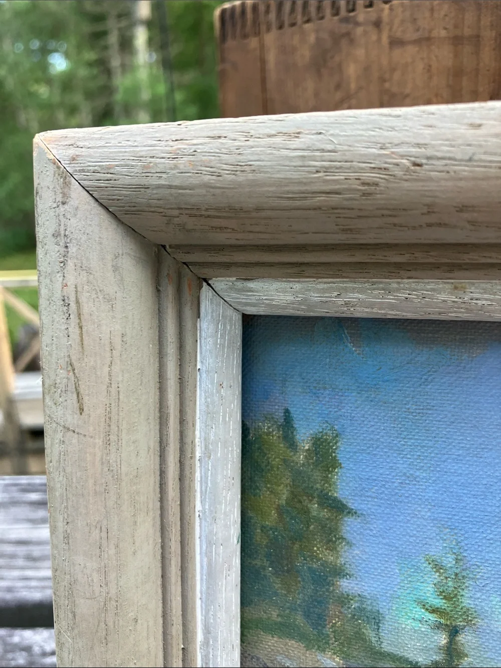 Vintage Original Signed Oil Painting Framed Impressionist Coastal Seascape Art